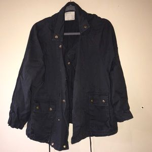 Dark gray blazer jacket